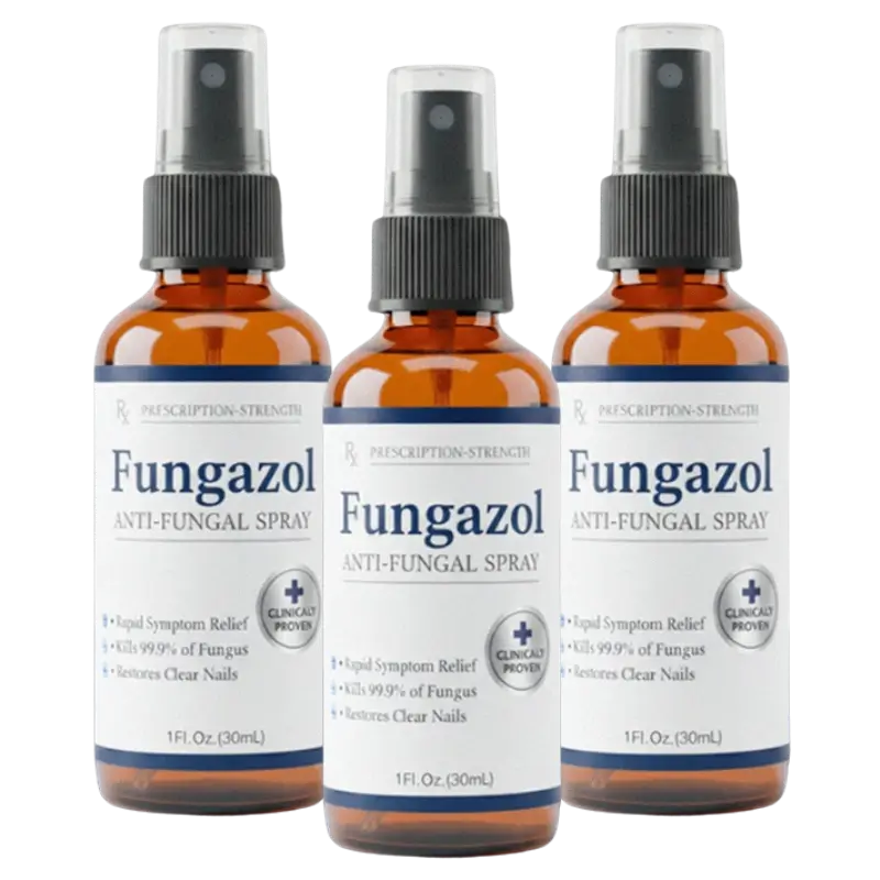 Fungazol three bottle pack